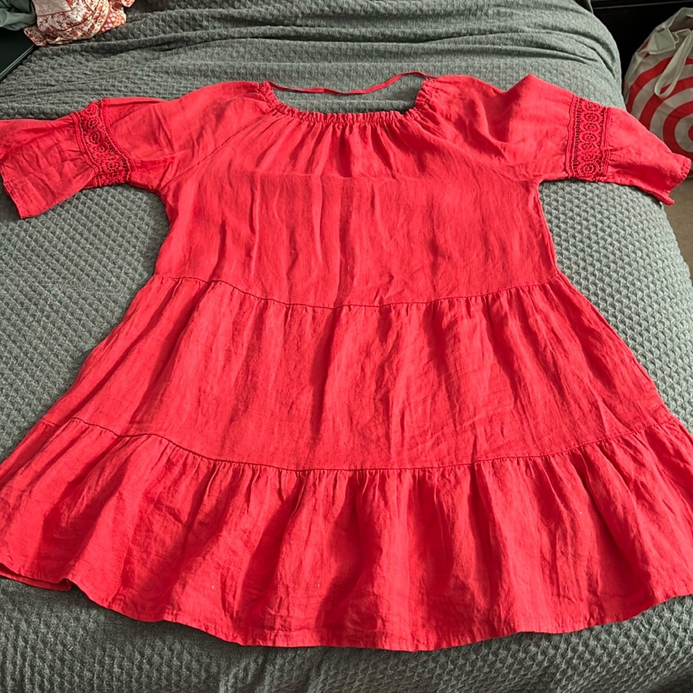Erzo Millenio Red Dress Made In Italy